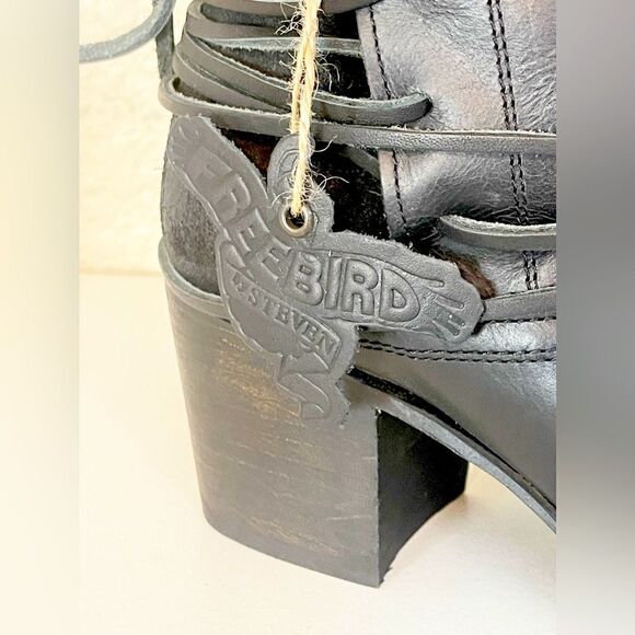 Freebird Casey black leather Ankle Boots. 11. NWT - Picture 7 of 15